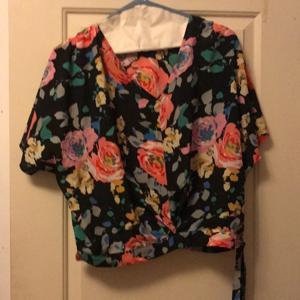 Floral print blouse from Francesca’s